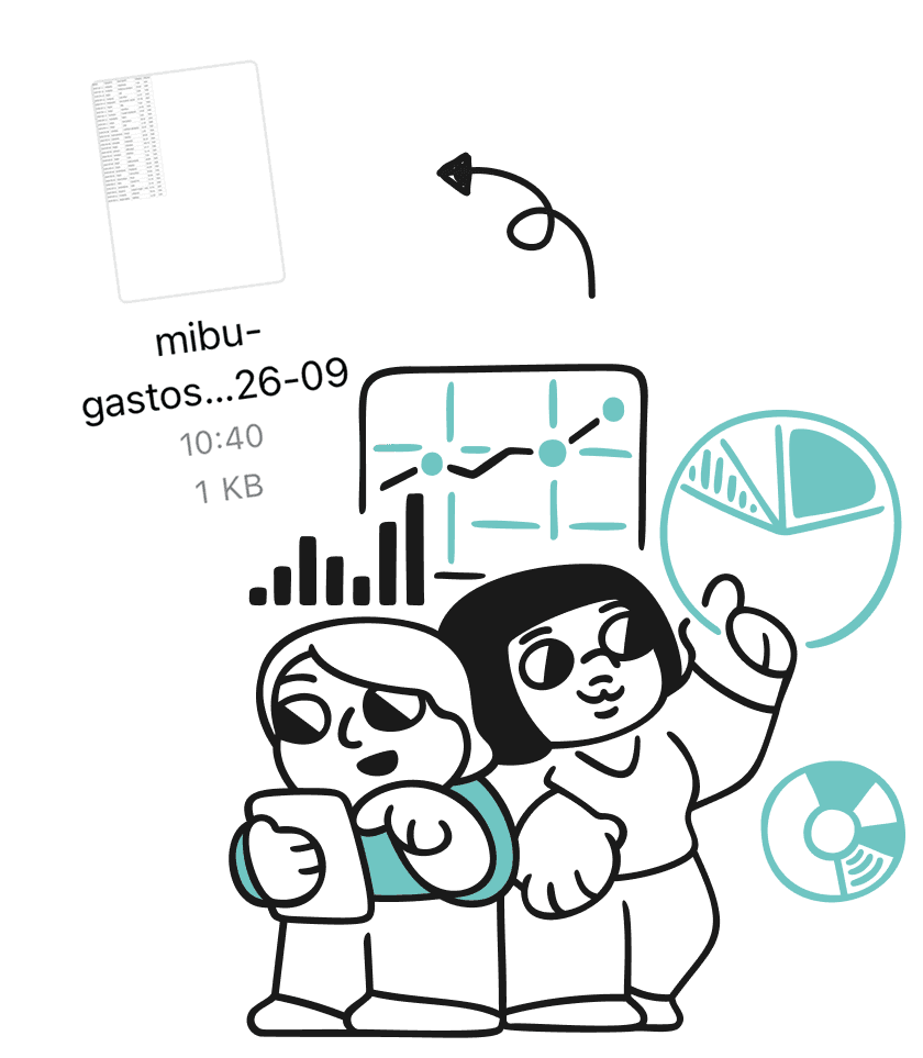 Exportación de movimientos a CSV en la app mibu